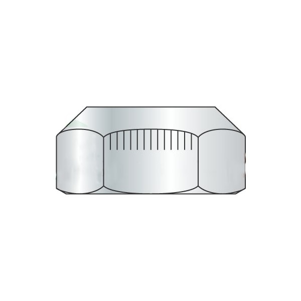 Newport Fasteners Lock Nut, M10-1.25, Steel, Class 10, Cadmium Plated, 9 mm Ht, 1000 PK 501673 - main